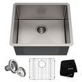 Kraus 21 in. Standart Pro 16 Gauge Undermount Single Bowl Stainless Steel Kitchen Sink KHU101-21